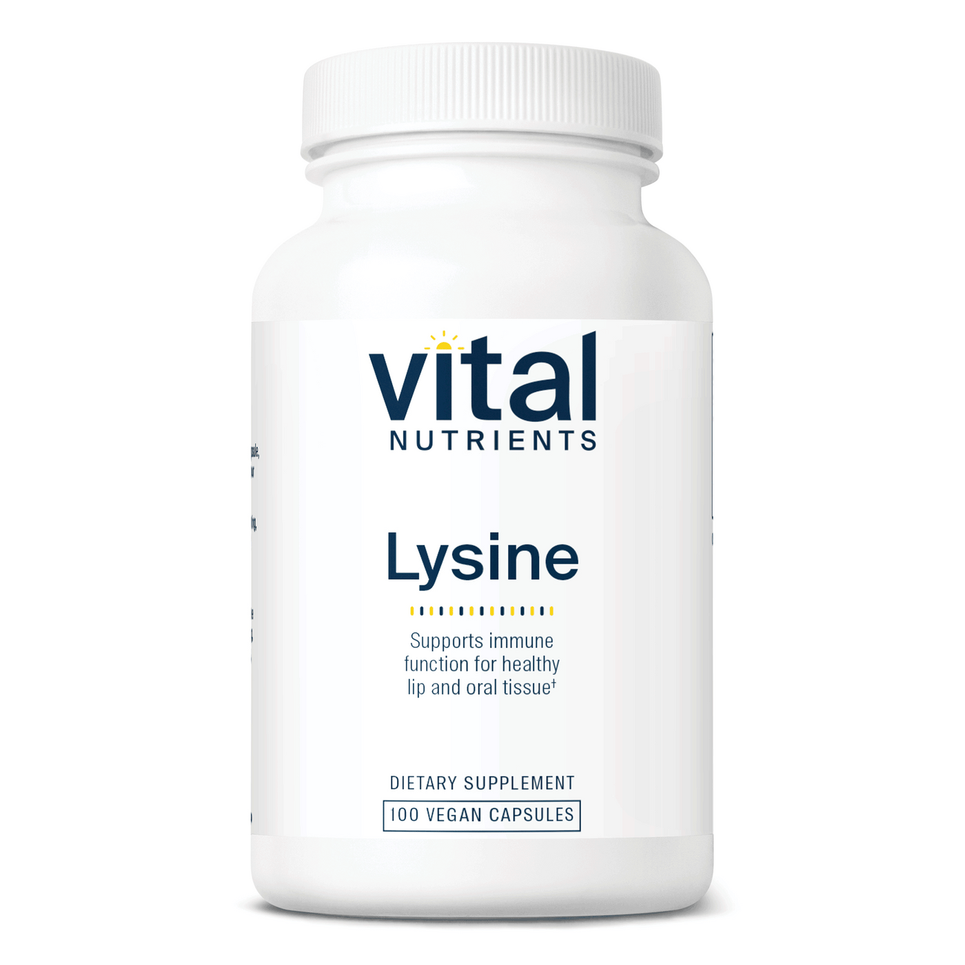 L-Lysine 500 mg  Curated Wellness
