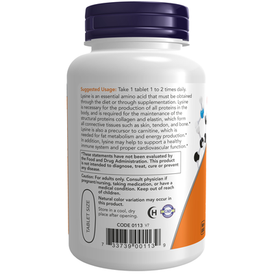 L-Lysine 1000 mg  Curated Wellness