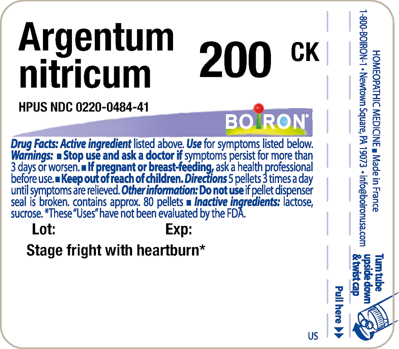 Argentum nitricum 200CK 80 plts Curated Wellness