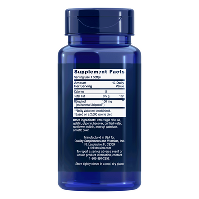 Super Ubiquinol CoQ10 100 mg  Curated Wellness