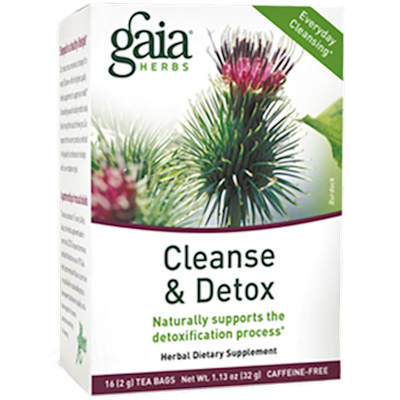 Cleanse & Detox Herbal Tea 16 bags Curated Wellness
