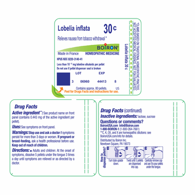 Lobelia Inflata 30C 80 plts Curated Wellness