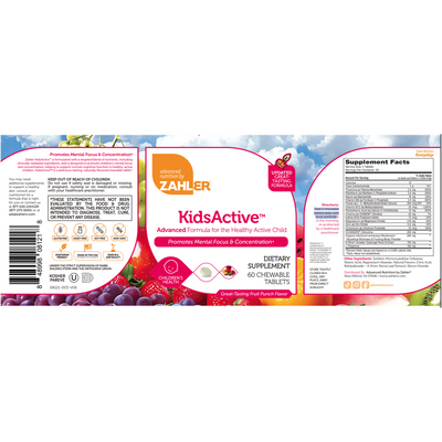 KidsActive 60 chewable tabs Curated Wellness