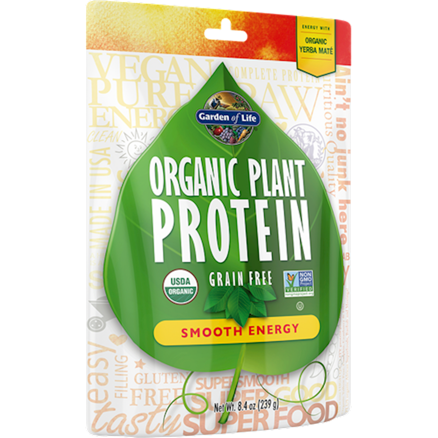 Organic Plant Protein Energy  Curated Wellness