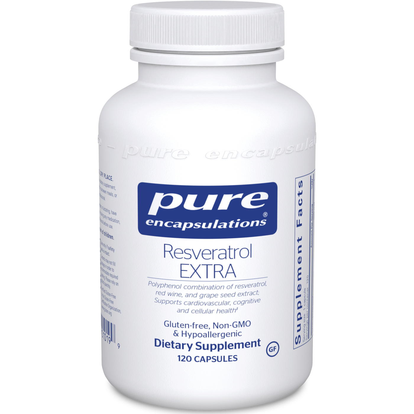 Resveratrol EXTRA 120 caps Curated Wellness