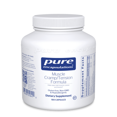 Muscle Cramp/Tension Formula 180 vcaps Curated Wellness