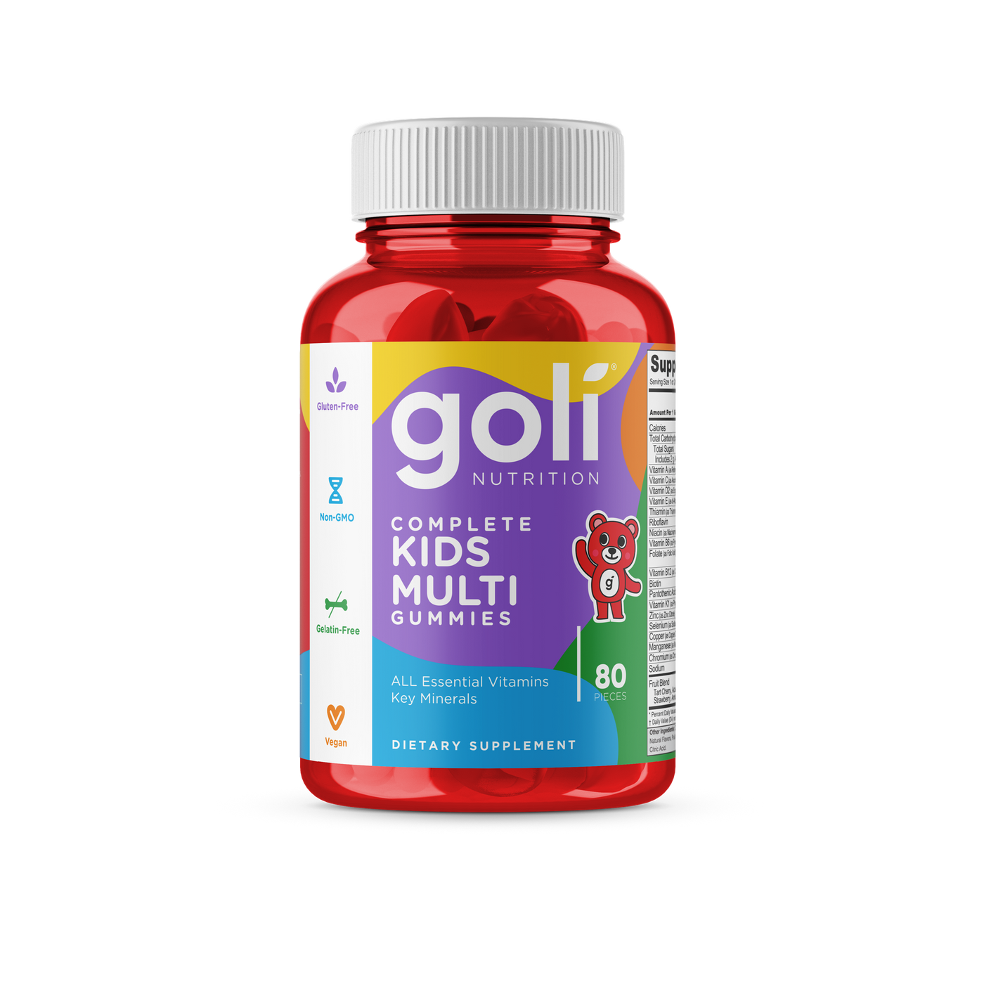 Goli Kids Multi Gummies 80 ct Curated Wellness
