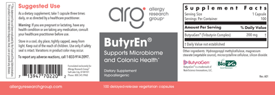 ButyrEn 100 delayed-release vegcaps Curated Wellness