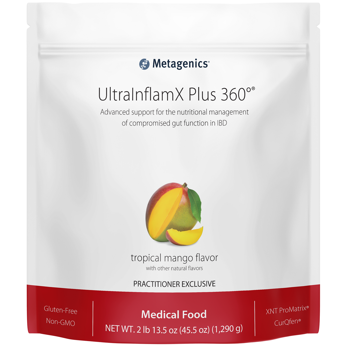 UltraInflamX Plus 360 Mango 1290g Curated Wellness
