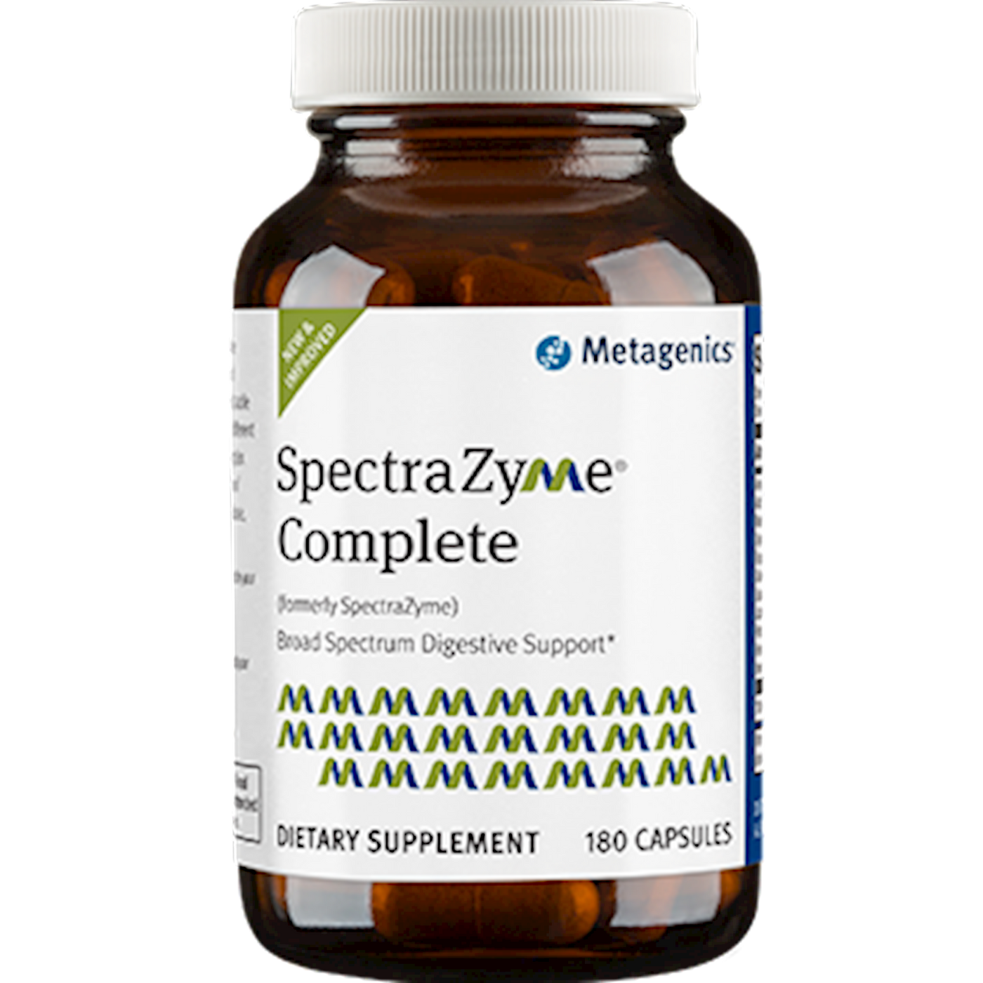 SpectraZyme Complete 180 Capsules Curated Wellness