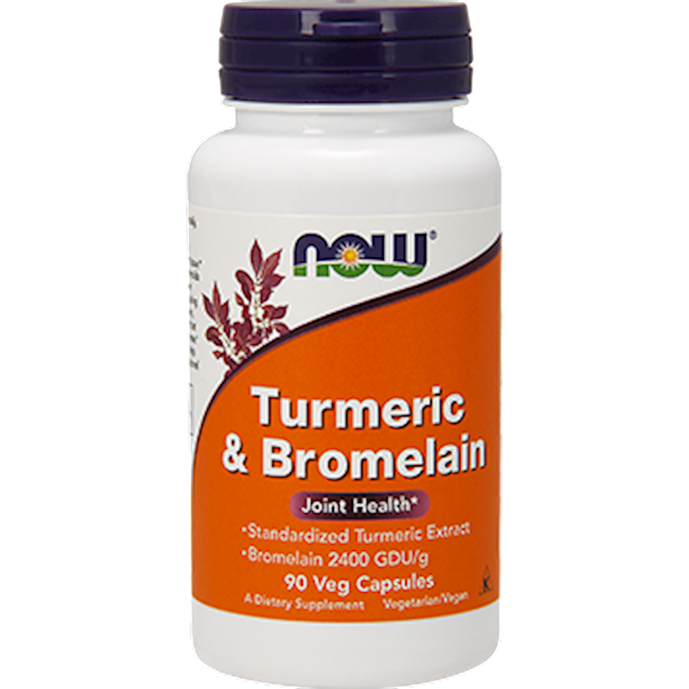 Turmeric & Bromelain 90 vcaps Curated Wellness