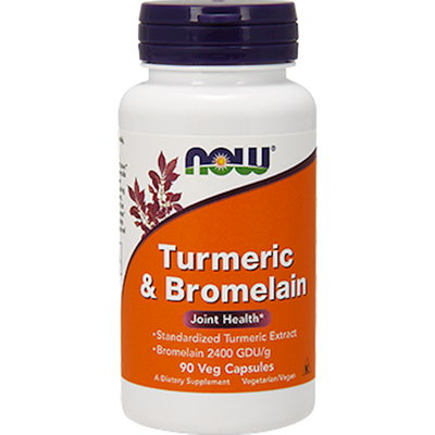 Turmeric & Bromelain 90 vcaps Curated Wellness