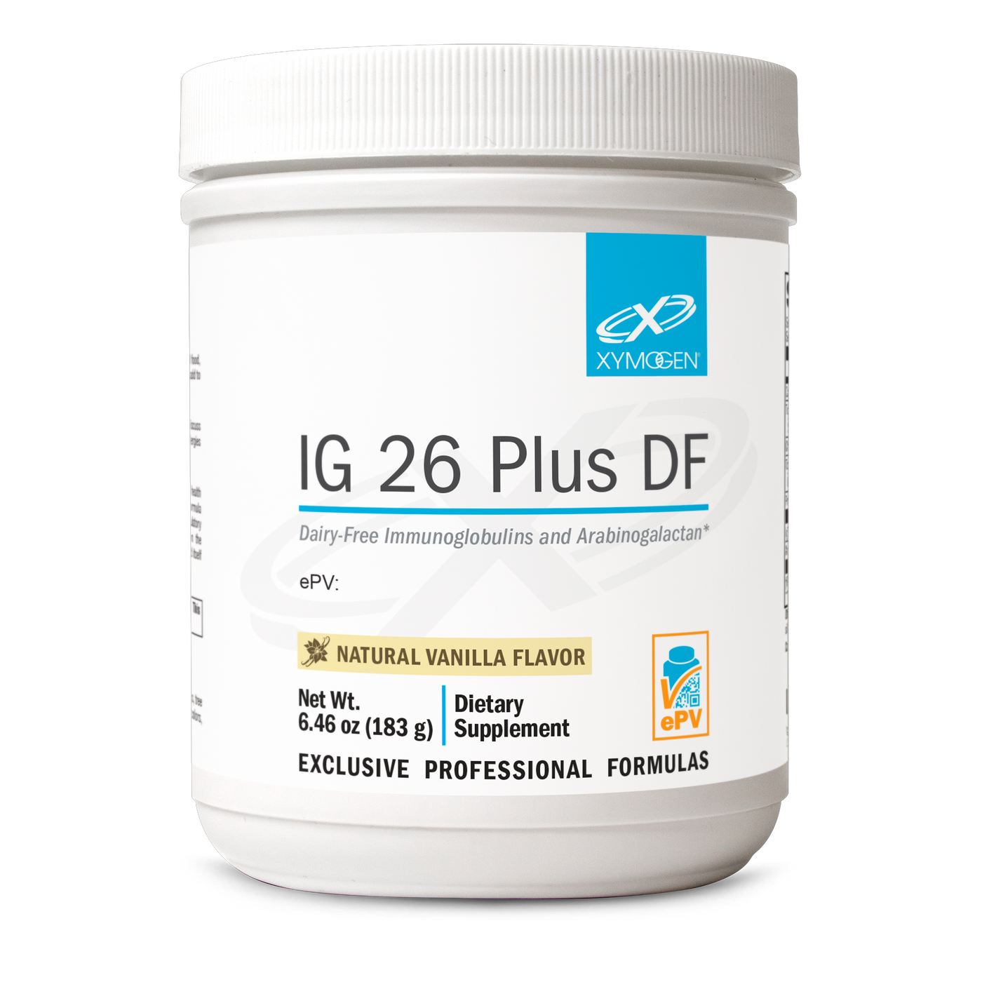 IG 26 Plus DF Vanilla 186g Curated Wellness