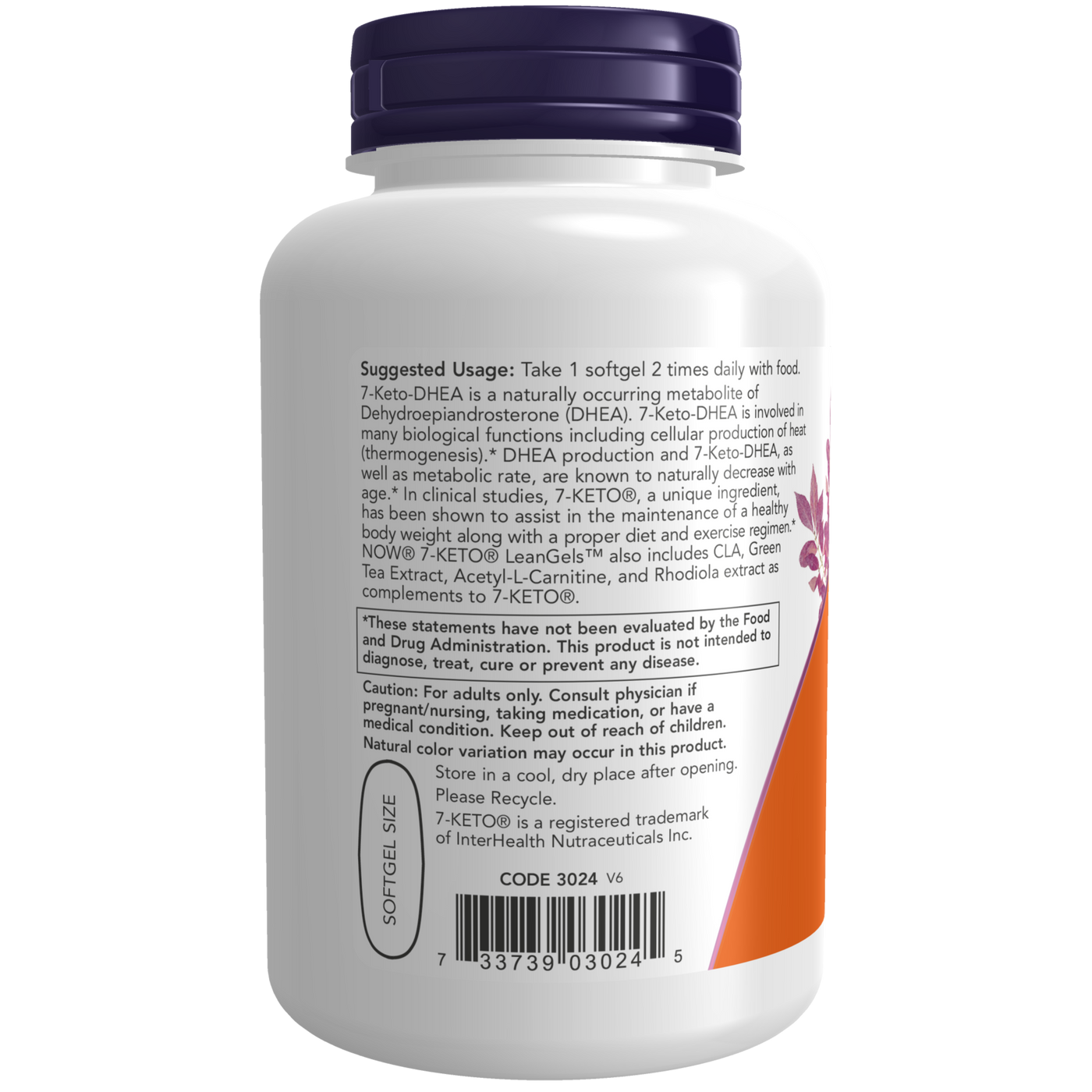 7-KETO LeanGels 100 mg  Curated Wellness