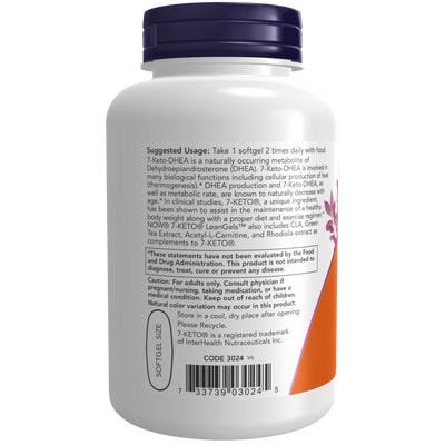 7-KETO LeanGels 100 mg  Curated Wellness