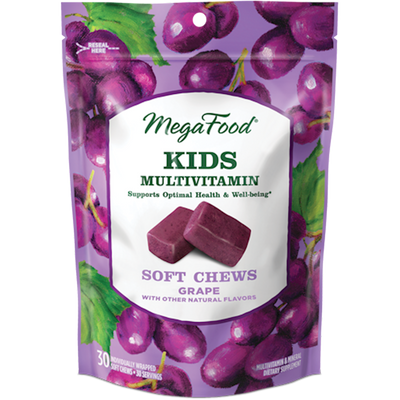 Kids Multi Soft Chew Grape 30 chews Curated Wellness