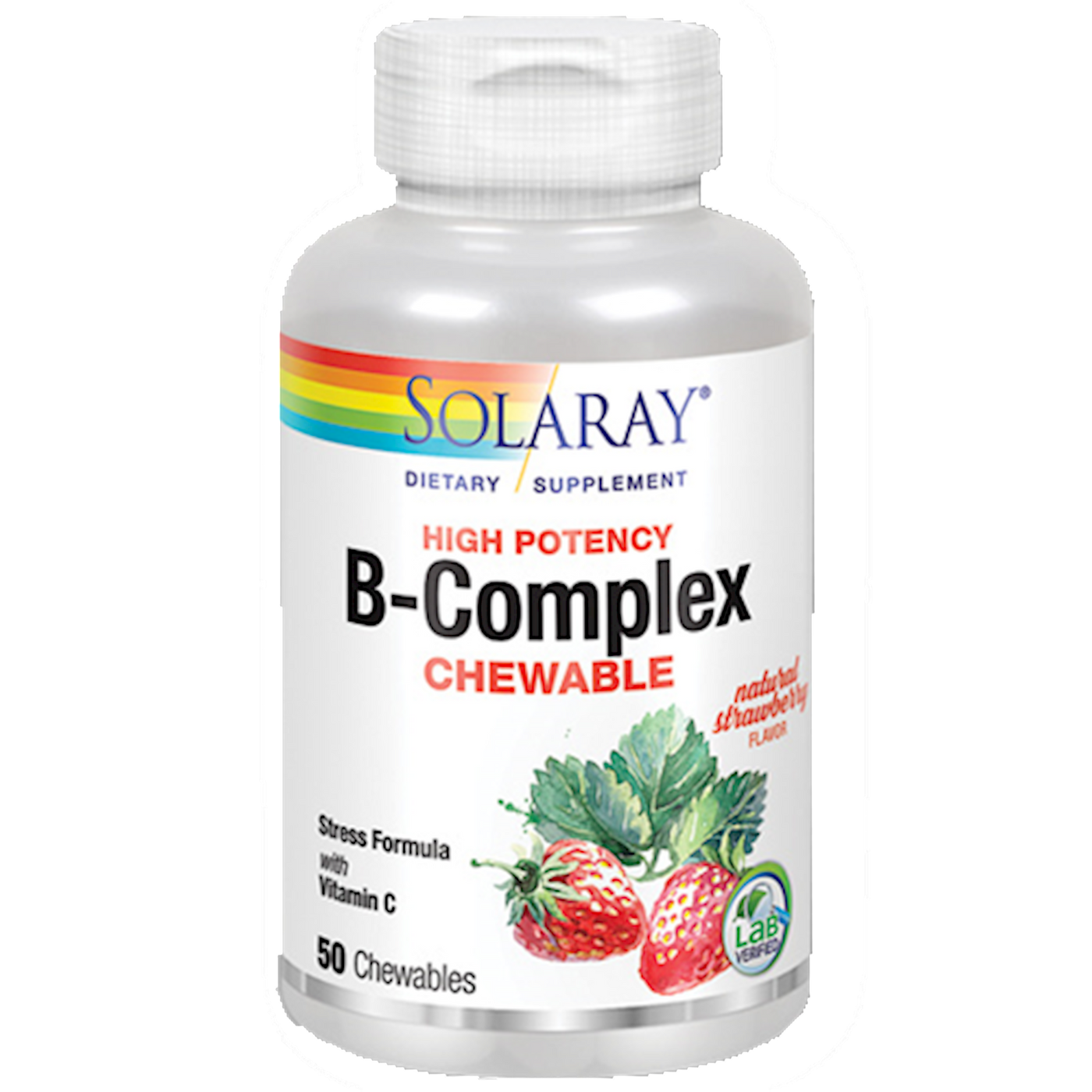 B Complex Straw 250 mg 50 chews Curated Wellness