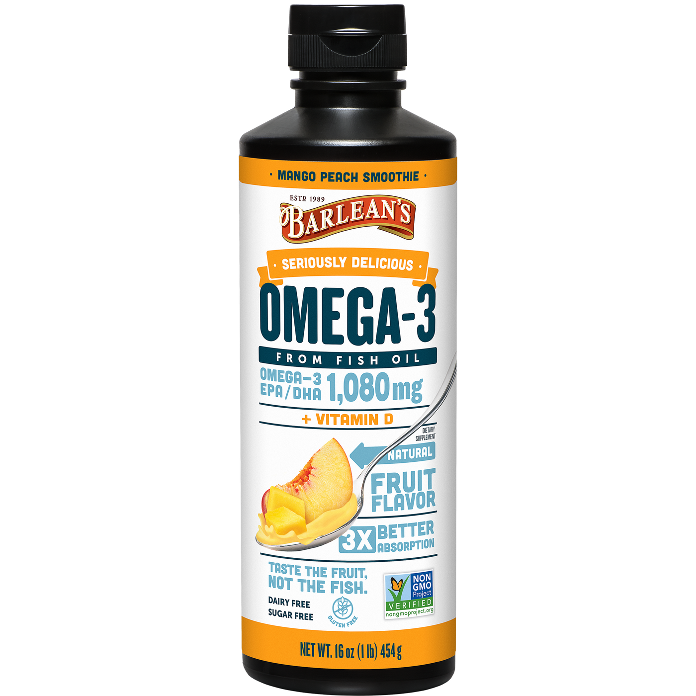 Omega Swirl Mango Peach  Curated Wellness