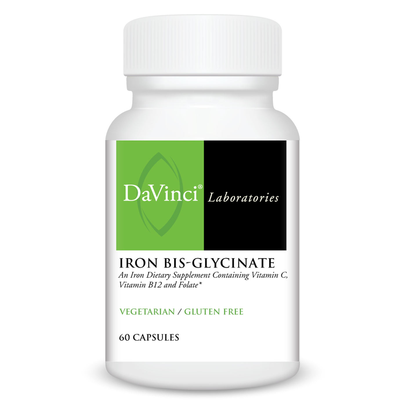 Iron BIS-Glycinate 60 vcaps Curated Wellness