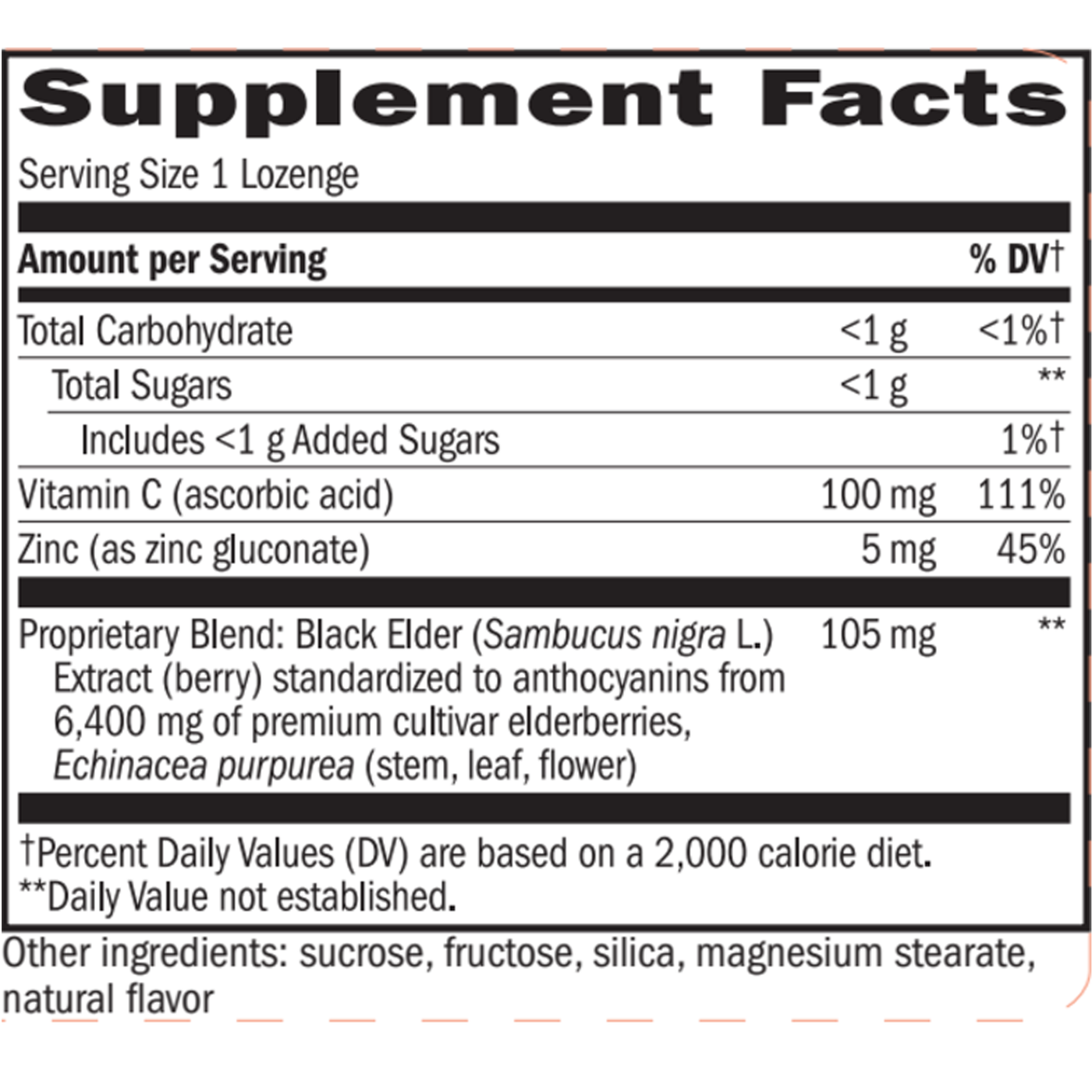 Sambucus Immune System Lozenges  Curated Wellness