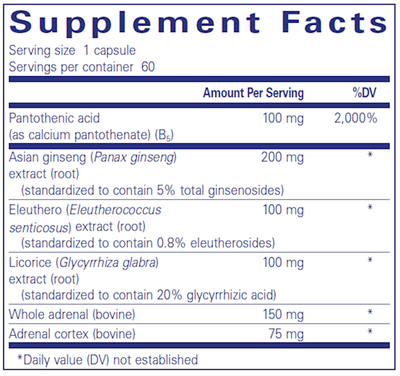 ADR Formula 60 caps Curated Wellness