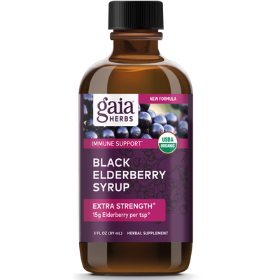 Black Elderberry Syrup 89ml Curated Wellness