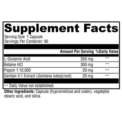 GastrAcid 90 Capsules Curated Wellness