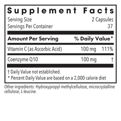 Coenzyme Q10 50 mg  Curated Wellness