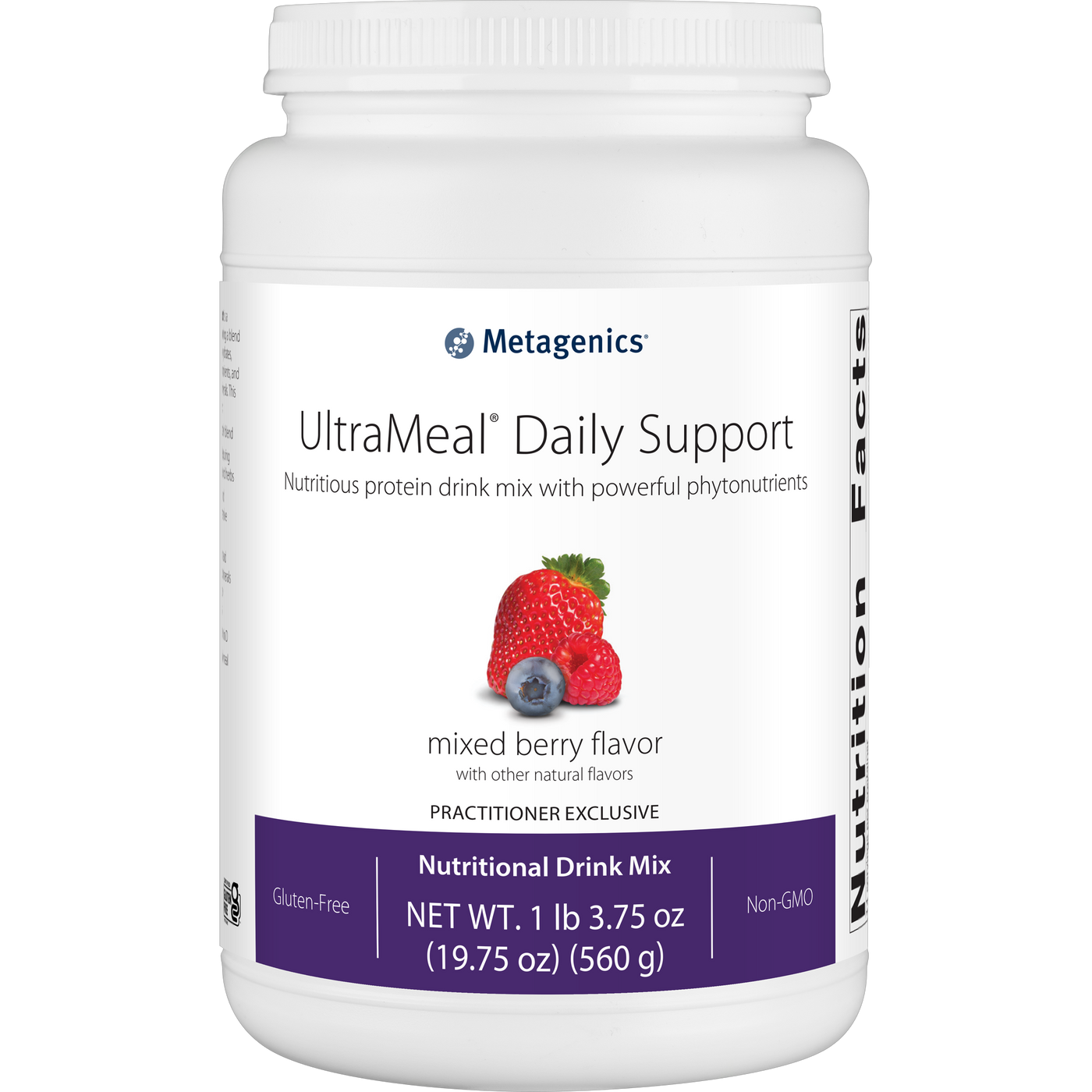 UltraMeal Daily Support Mixed Berry 560g Curated Wellness