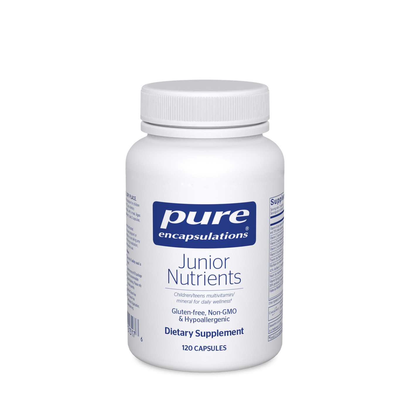 Junior Nutrients 120 caps Curated Wellness