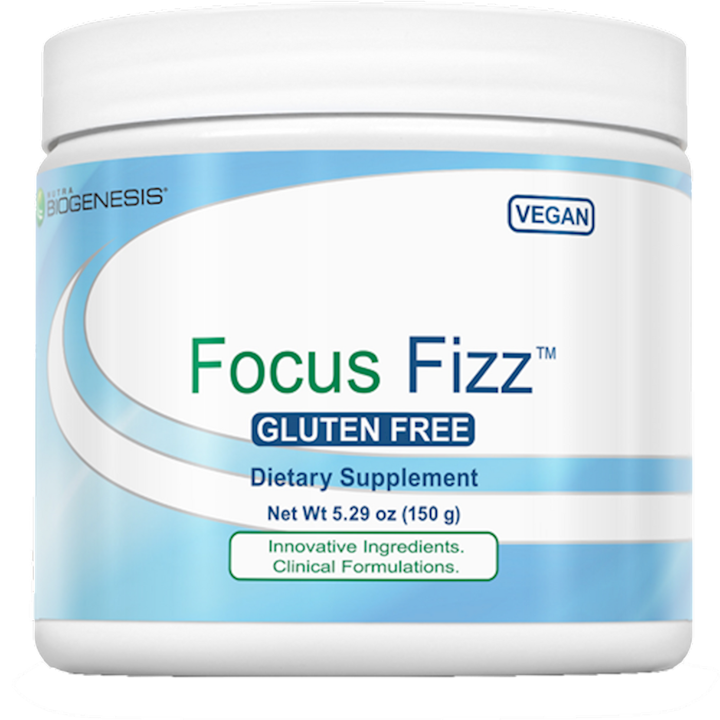 Focus Fizz Gluten Free 5.29 oz Curated Wellness