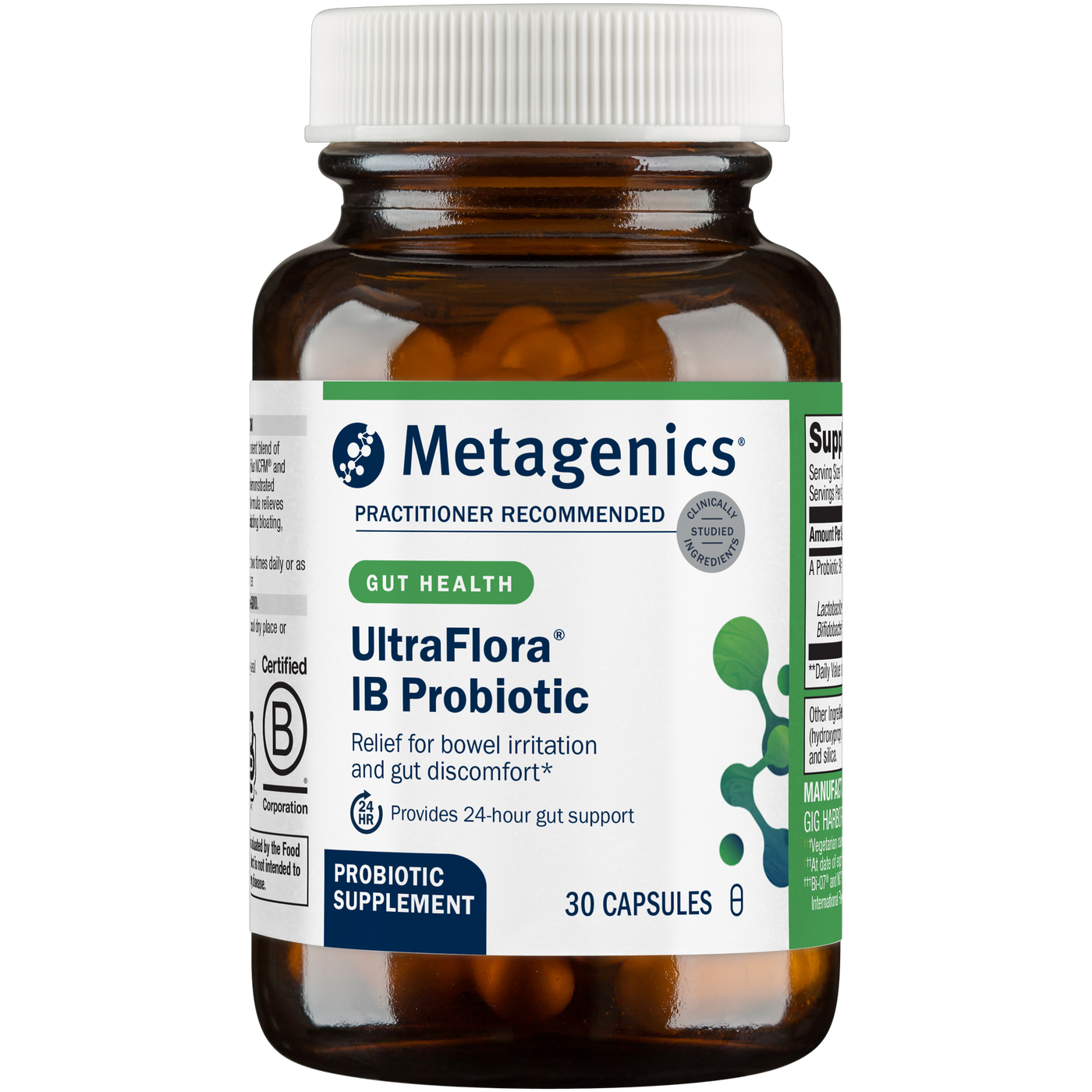 UltraFlora IB Probiotic 30c Curated Wellness