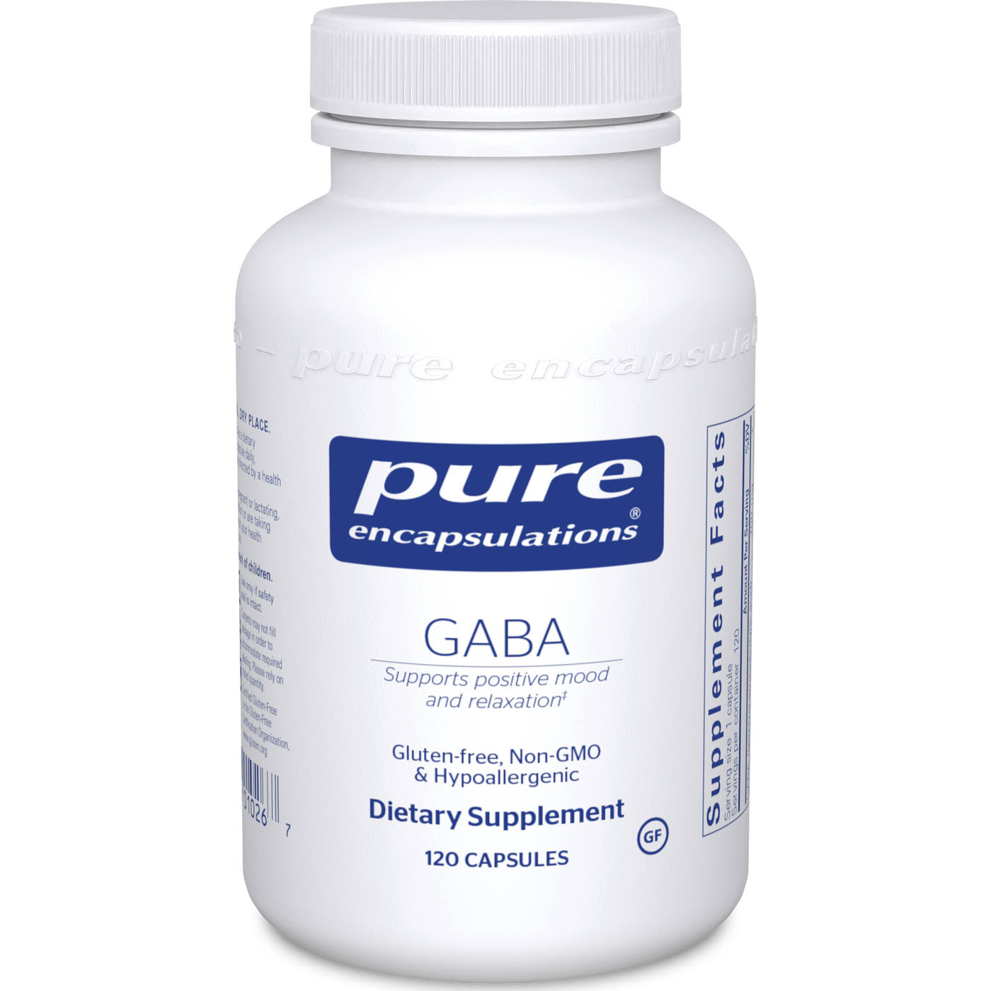 GABA 120 vcaps Curated Wellness