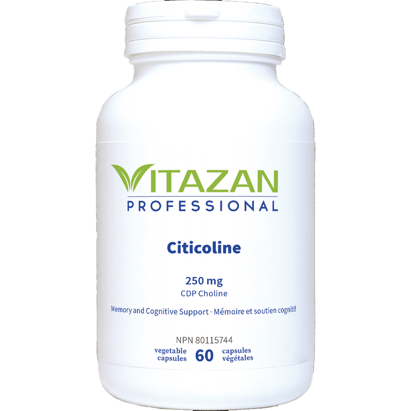 Citicoline 250 mg  Curated Wellness
