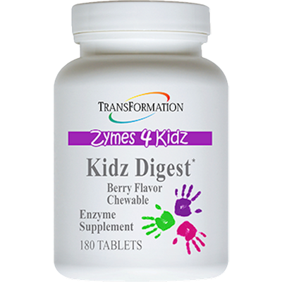 Kidz Digest Chewable 180 tabs Curated Wellness