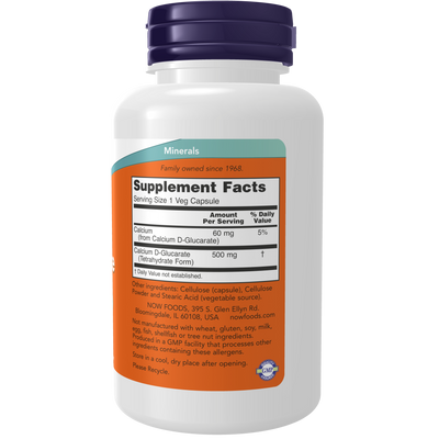 Calcium D-Glucarate 500 mg  Curated Wellness