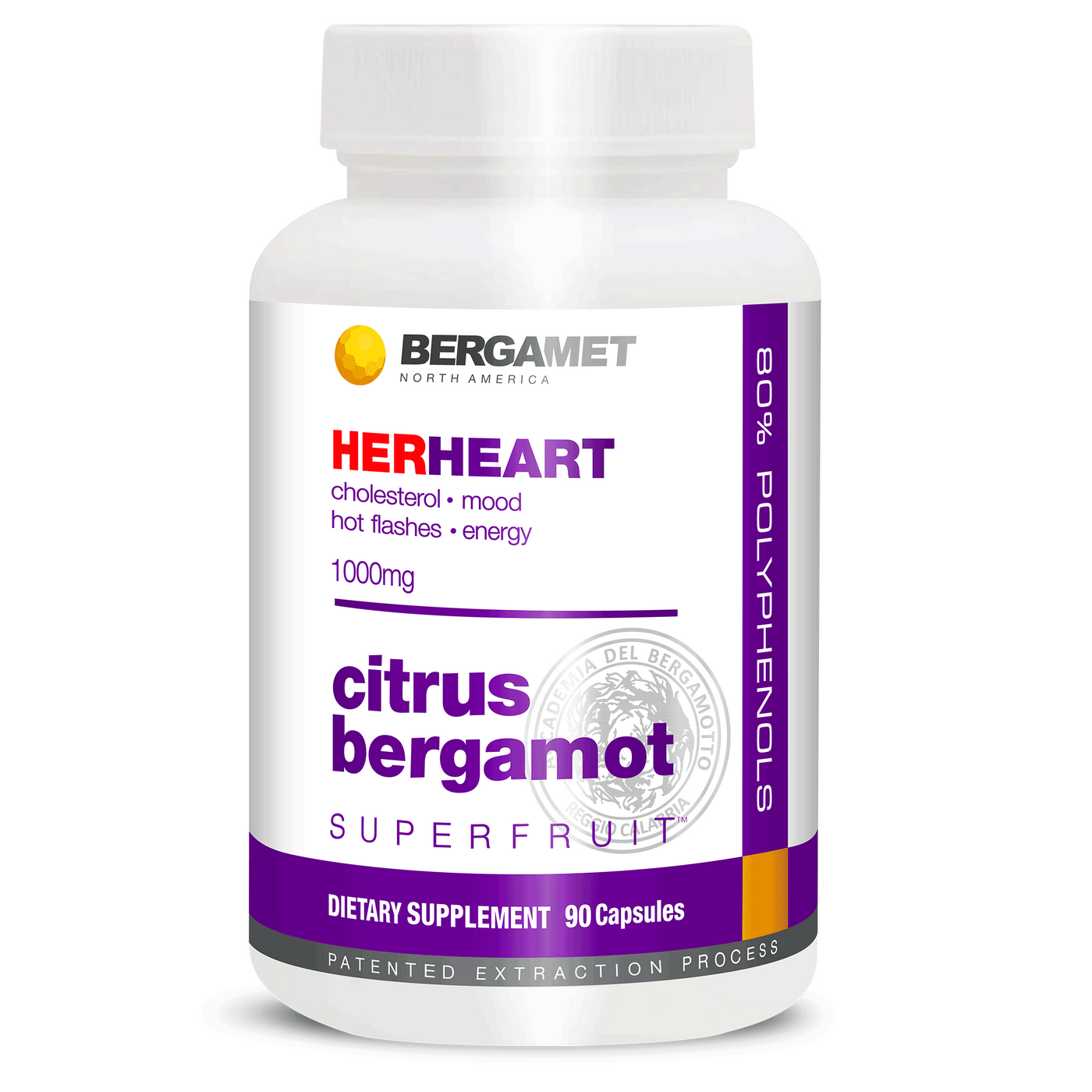 BergaMet HerHeart 90 caps Curated Wellness