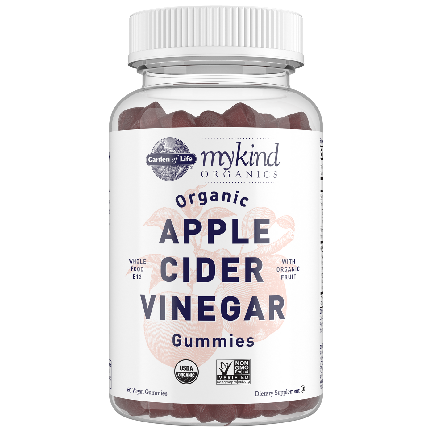 myKind Org Apple Cider Vine 60 gummies Curated Wellness