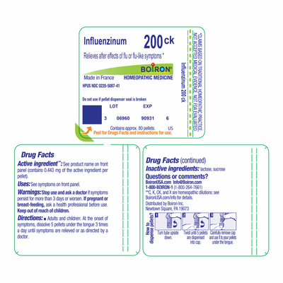 Influenzinum 200CK 80 plts Curated Wellness