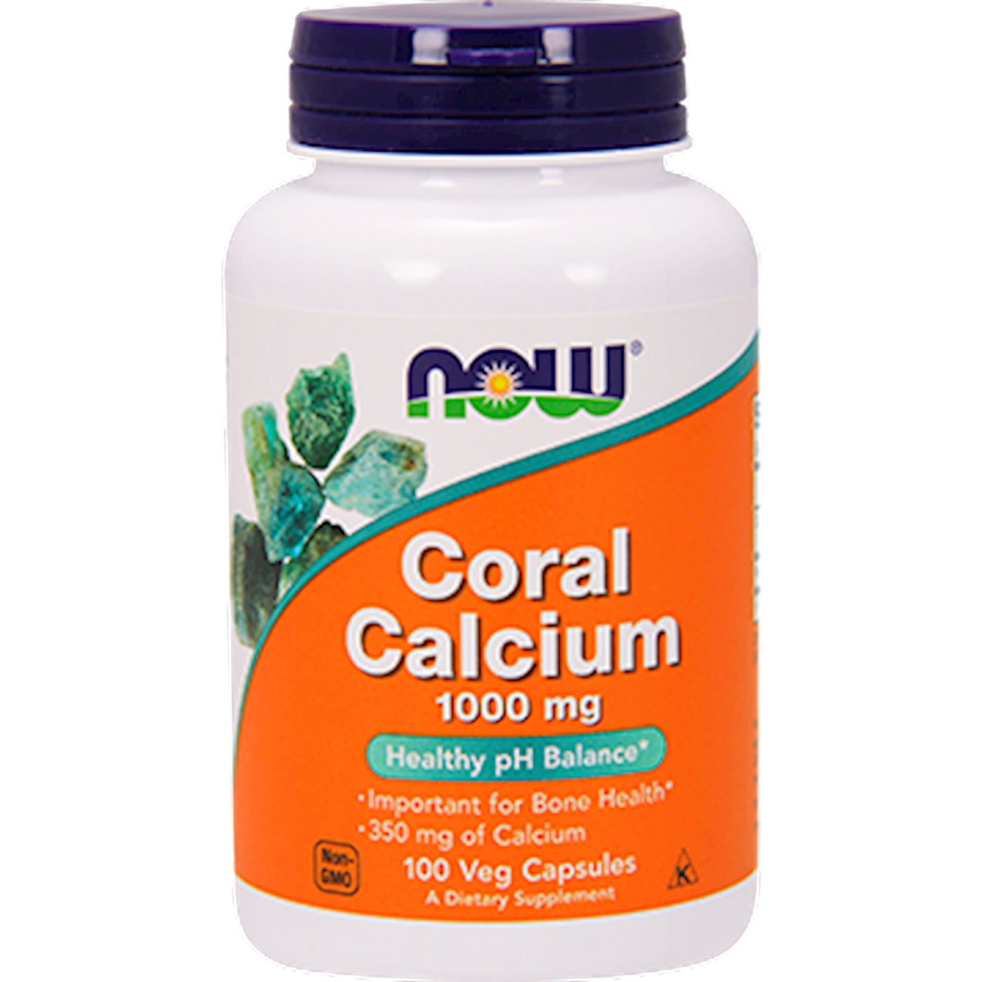 Coral Calcium 1000 mg 100 vcaps Curated Wellness