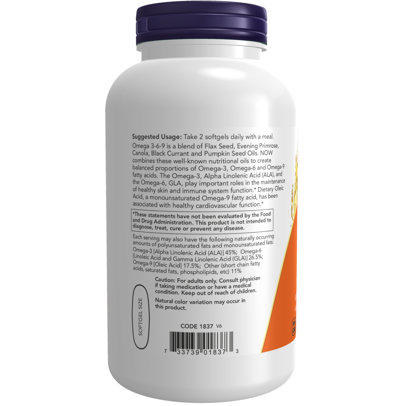 Omega 3-6-9 1000 mg  Curated Wellness