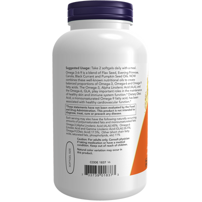 Omega 3-6-9 1000 mg  Curated Wellness