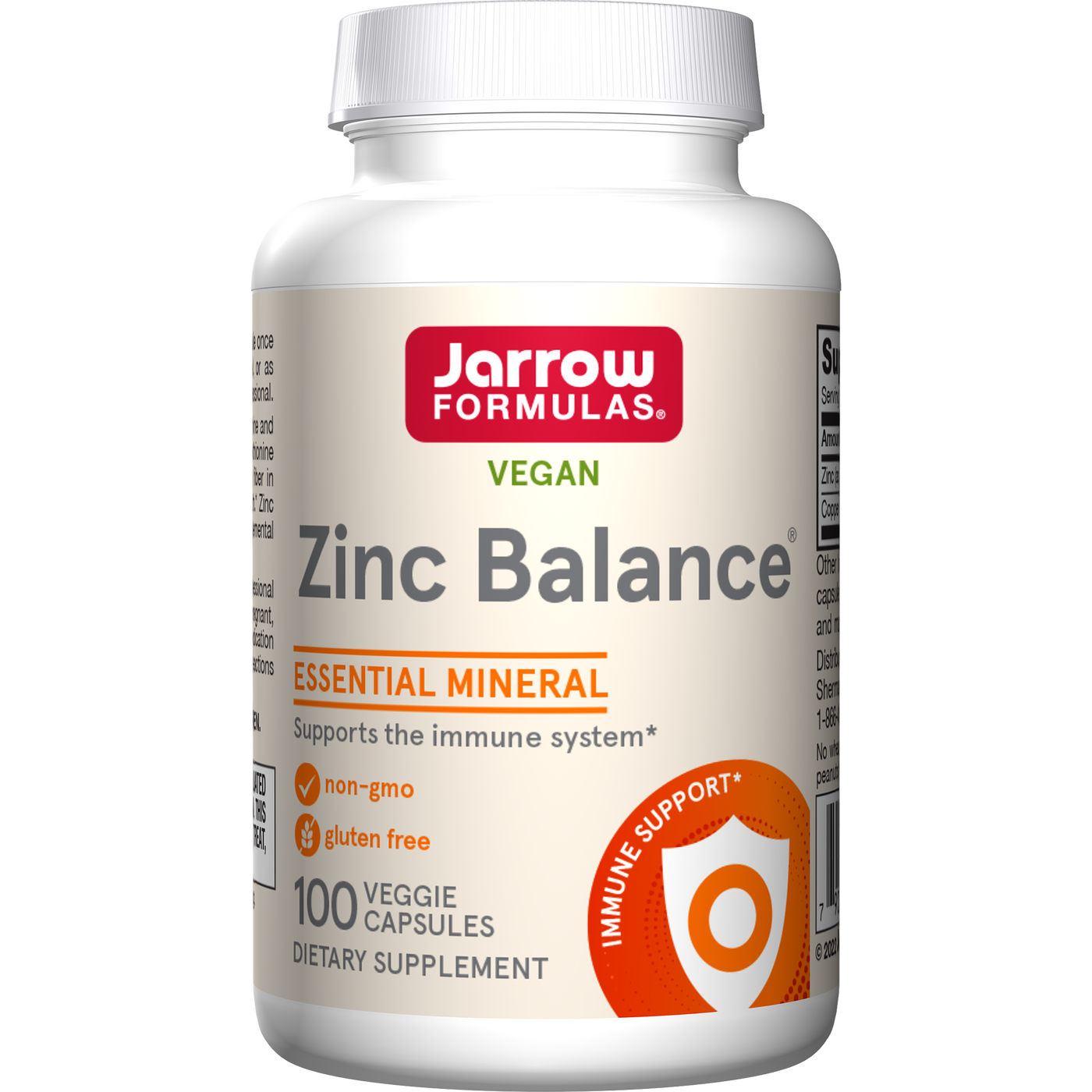 Zinc Balance 15 mg 100 caps Curated Wellness