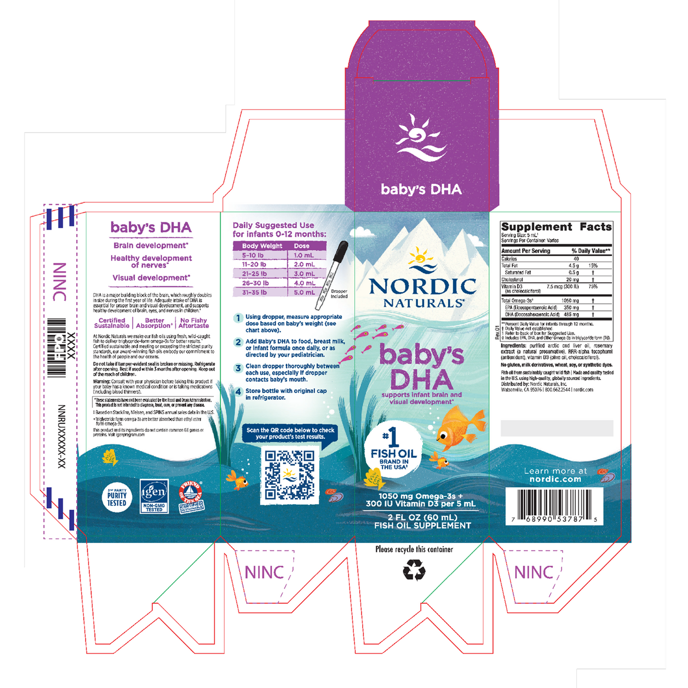 Baby's DHA  Curated Wellness