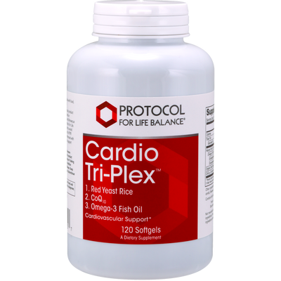 Cardio Triplex 120 gels Curated Wellness