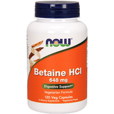 Betaine HCl 648 mg  Curated Wellness