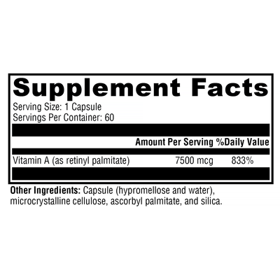 Xcellent A 7500 60 Capsules Curated Wellness