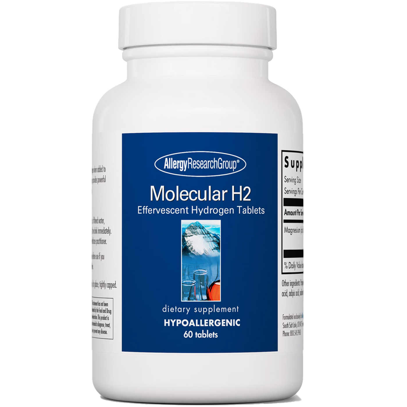 Molecular H2 60 tablets Curated Wellness
