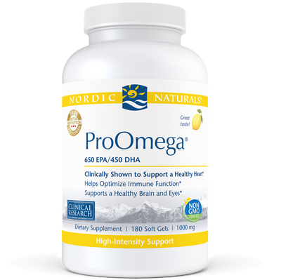 ProOmega Lemon 180 gels Curated Wellness