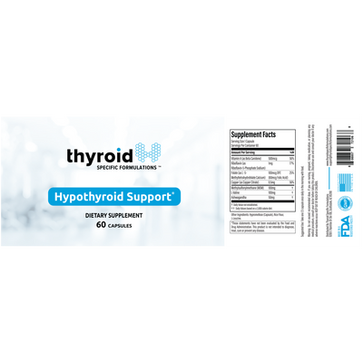 Hypothyroid Support 60c Curated Wellness